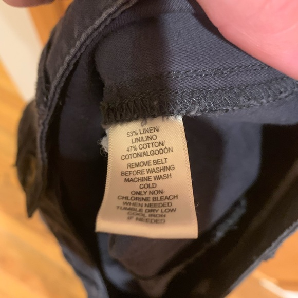 Loft Blue Cropped Pants - Picture 5 of 5